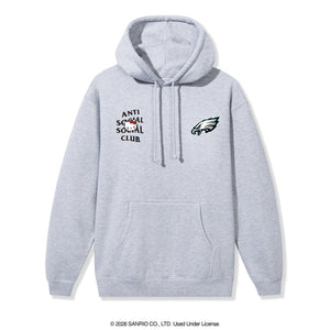 Anti Social Social Club x Hello Kitty Eagles Blitz Hoodie (Heather Grey) Apparel Anti Social Social Club