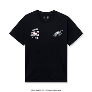 Anti Social Social Club x Hello Kitty Eagles Blitz Tee (Black) Apparel Anti Social Social Club
