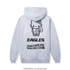 Anti Social Social Club x Hello Kitty Eagles Touchdown Hoodie (Heather Grey) Apparel Anti Social Social Club