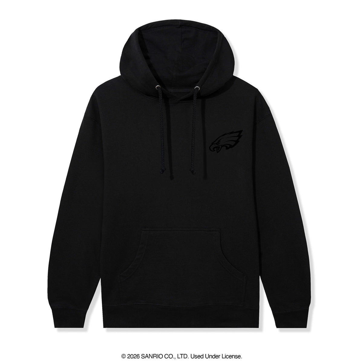 Anti Social Social Club x Hello Kitty Eagles Touchdown Hoodie (Black) Apparel Anti Social Social Club