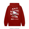 Anti Social Social Club x Hello Kitty 49ers Blitz Hoodie (Red) Apparel Anti Social Social Club