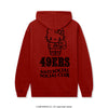 Anti Social Social Club x Hello Kitty 49ers Touchdown Hoodie (Red) Apparel Anti Social Social Club