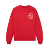 Anti Social Social Club x Hello Kitty and Friends Crewneck (Red) Apparel Anti Social Social Club