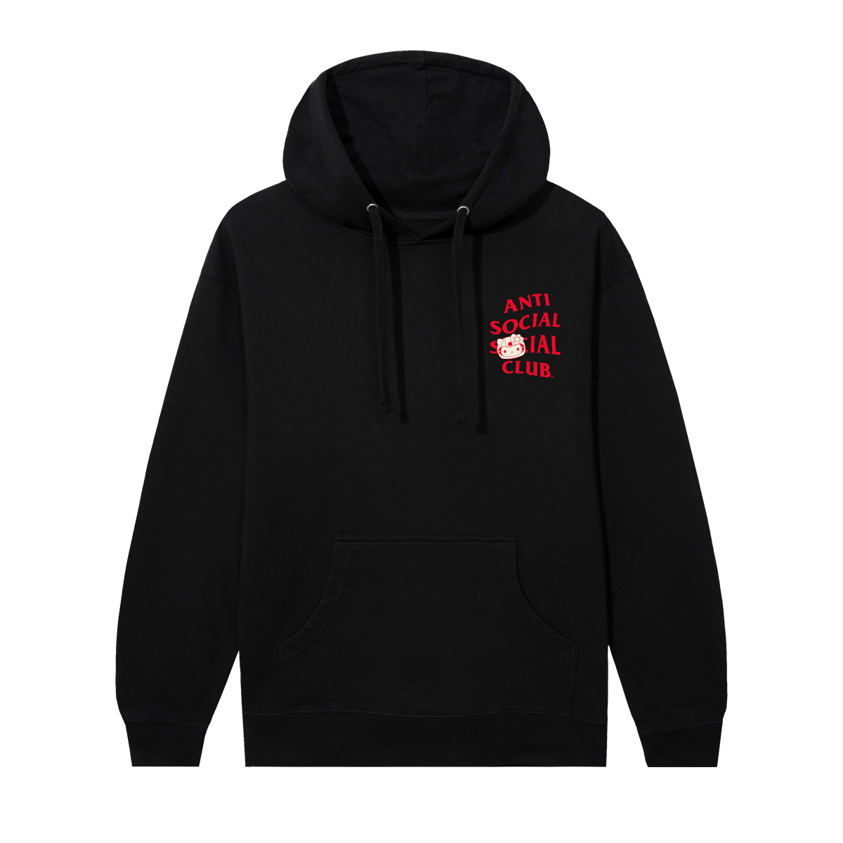 Anti Social Social Club x Hello Kitty Final Lap Hoodie (Black) Apparel Anti Social Social Club