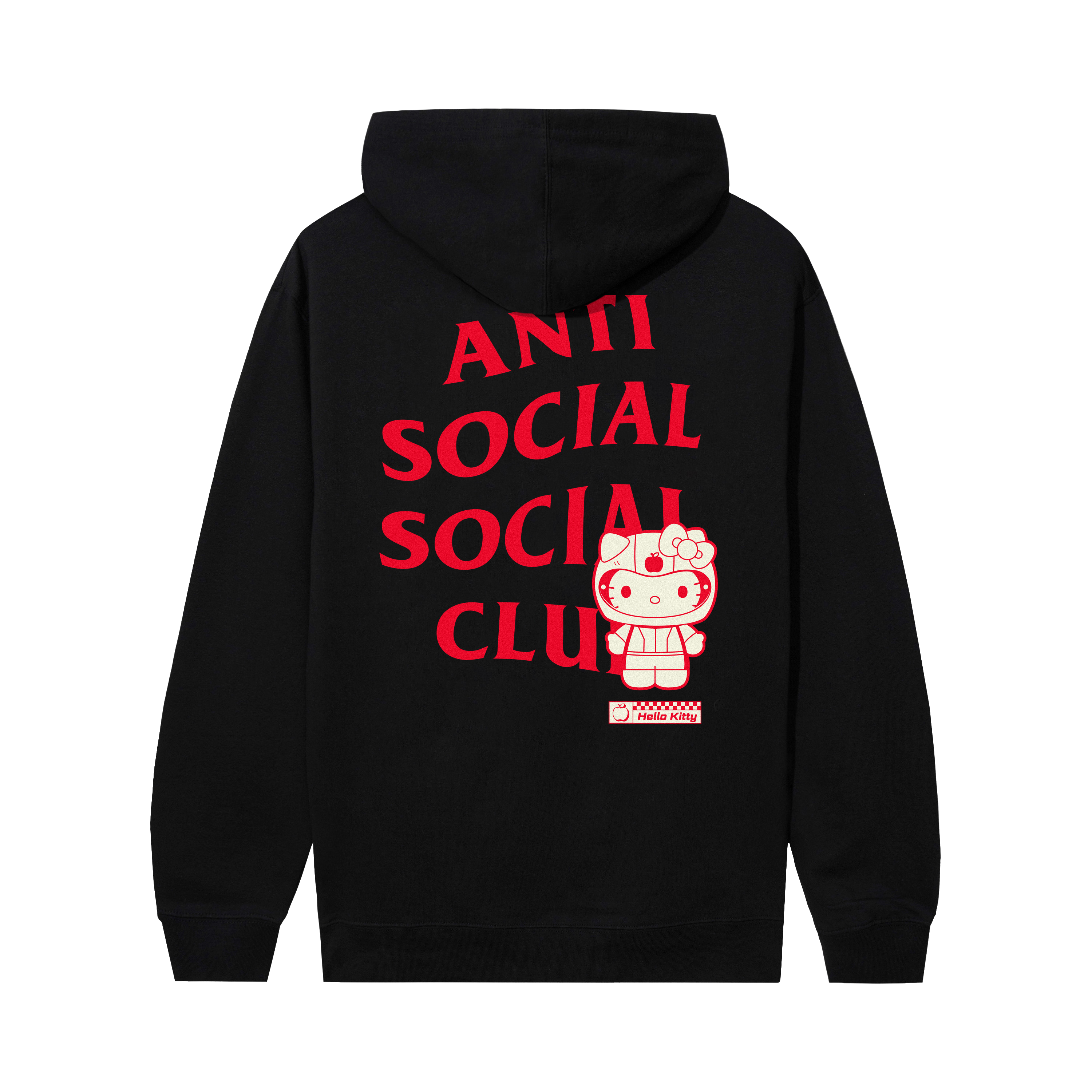 Lサイズ Anti social social club ハローキティ Anti Social Social Club x Hello Kitty Final Lap Hoodie (Black)