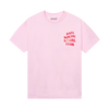 Anti Social Social Club x Hello Kitty Final Lap Tee (Candy Pink) Apparel Anti Social Social Club