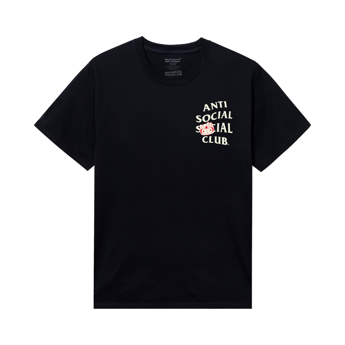 Anti Social Social Club x Hello Kitty Final Lap Tee (Black) Apparel Anti Social Social Club