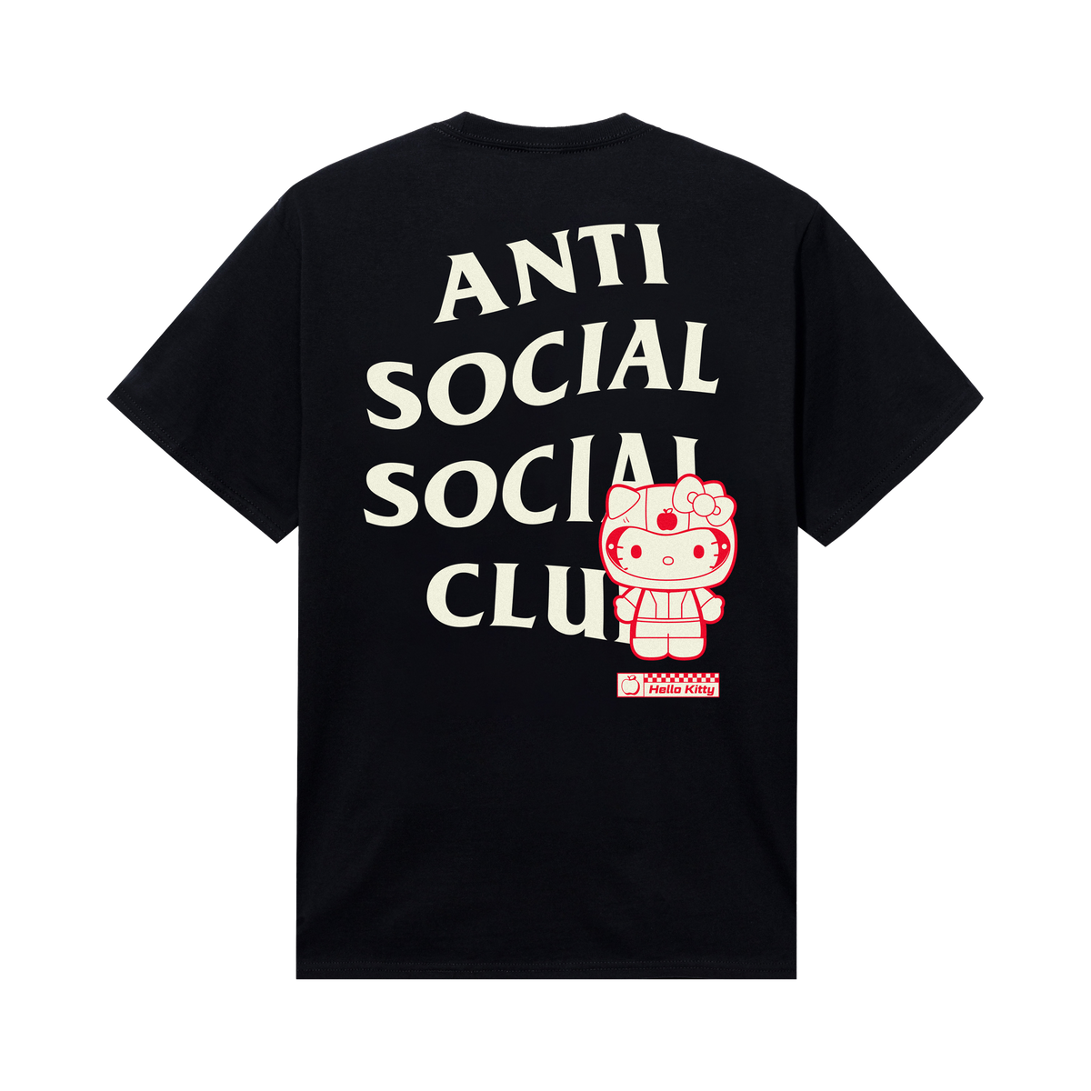 Anti Social Social Club x Hello Kitty Final Lap Tee (Black) Apparel Anti Social Social Club