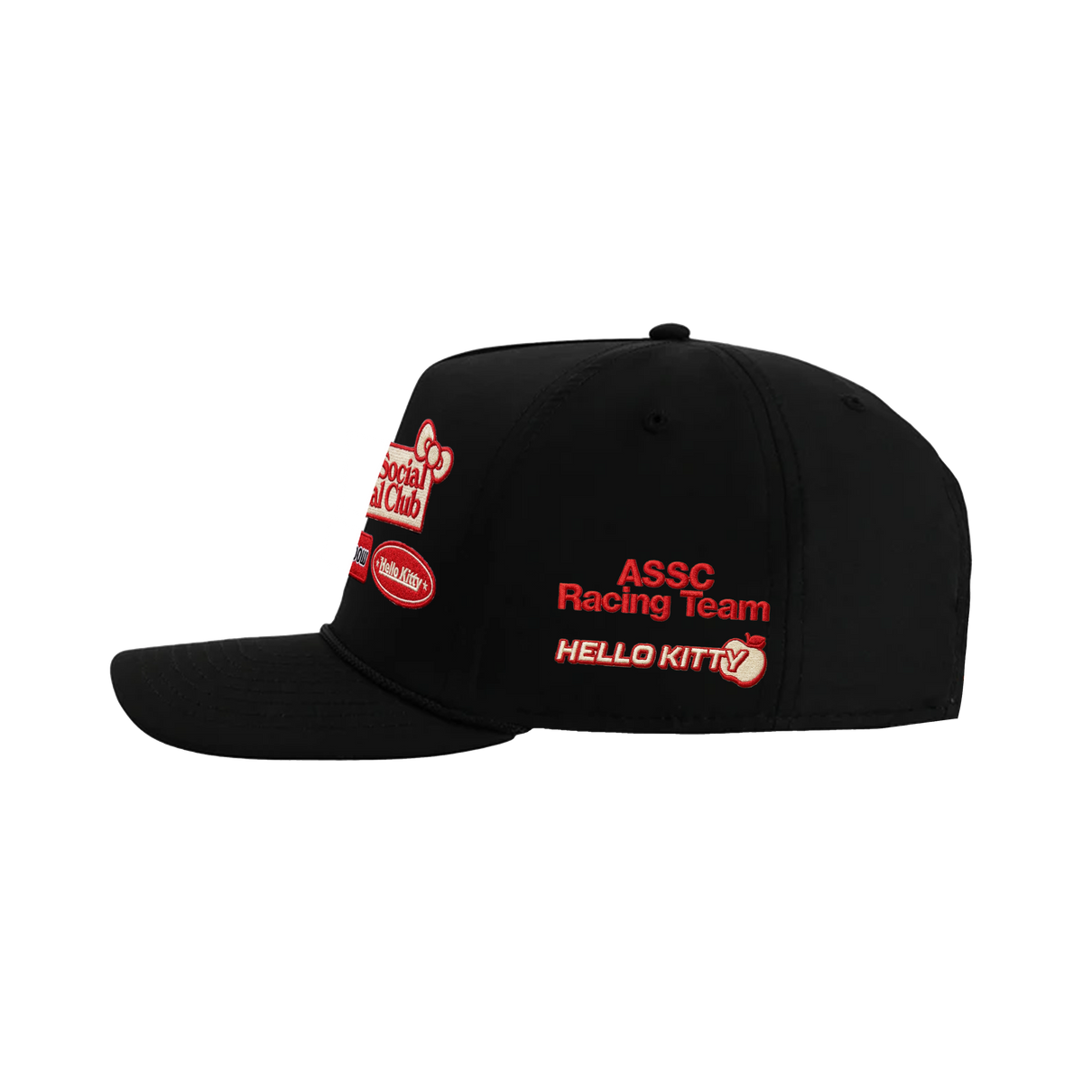 Anti Social Social Club x Hello Kitty Apex Snapback Cap (Black) Accessory Anti Social Social Club