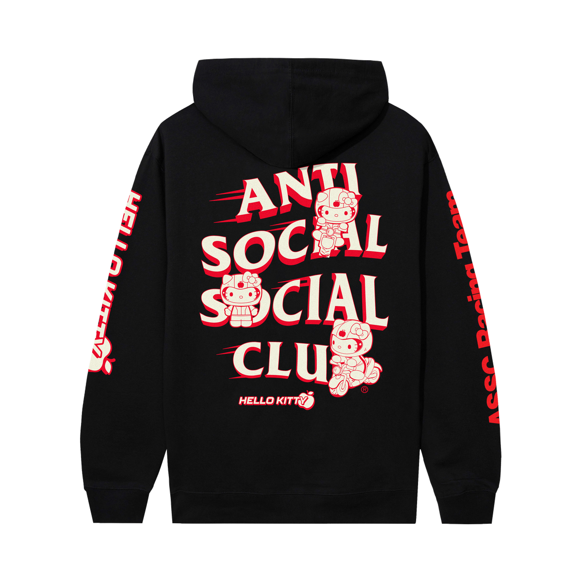 Anti Social Social Club x Hello Kitty Apex Hoodie (Black) Apparel Anti Social Social Club