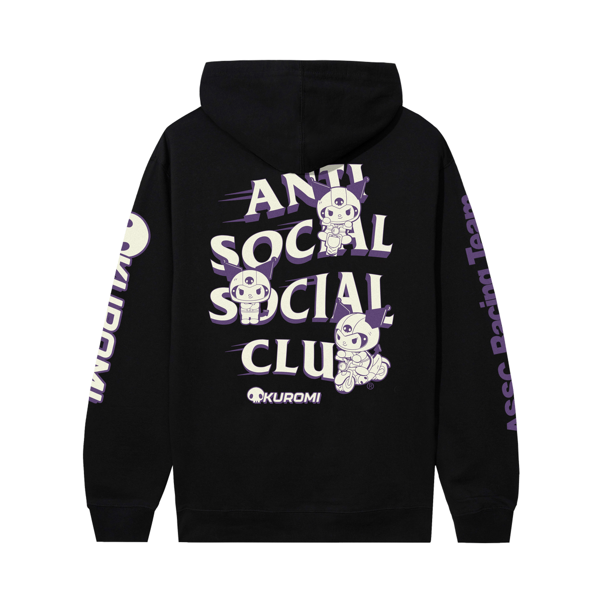 Anti Social Social Club x Kuromi Apex Hoodie (Black) Apparel Anti Social Social Club