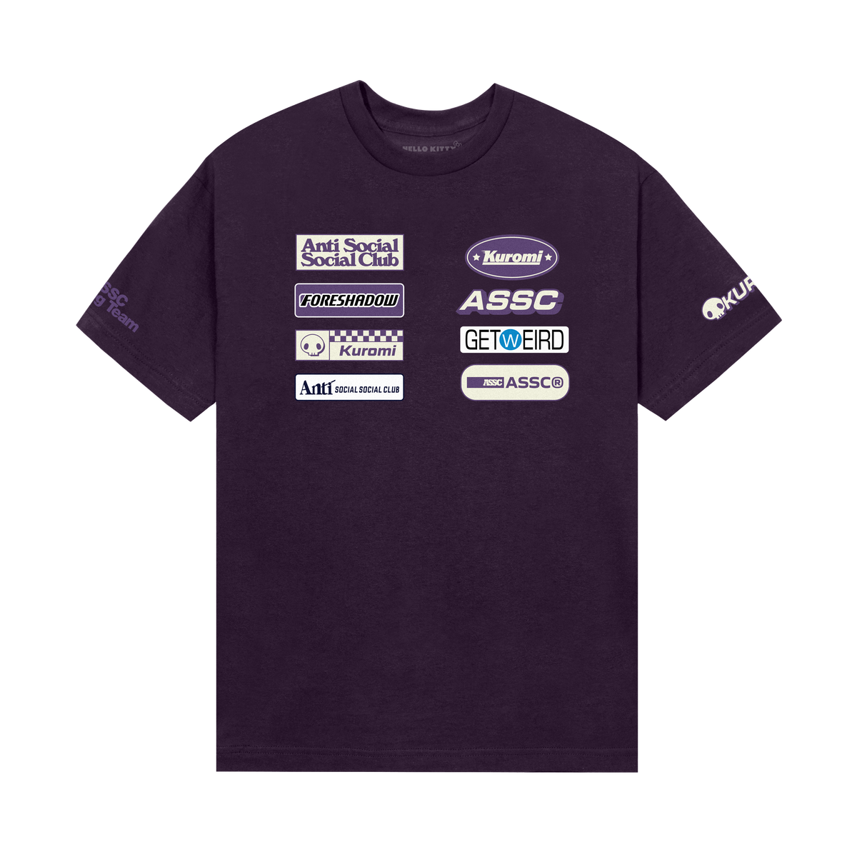Anti Social Social Club x Kuromi Apex Tee (Purple) Apparel Anti Social Social Club