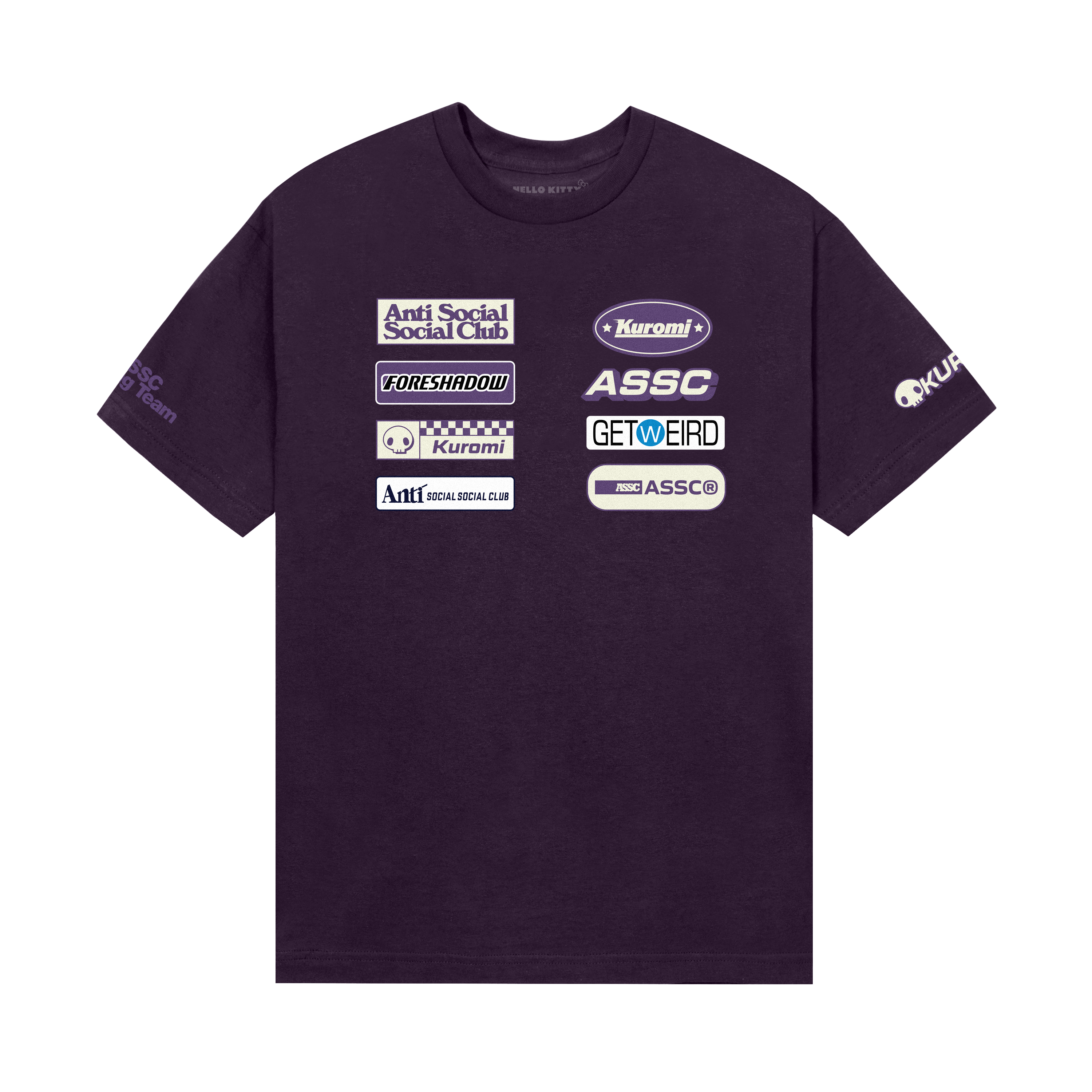 Anti Social Social Club x Kuromi Apex Tee (Purple)