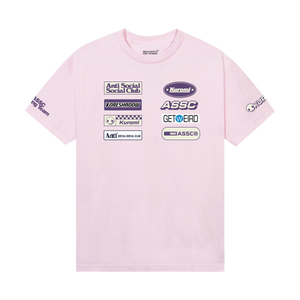 Anti Social Social Club x Kuromi Apex Tee (Pale Pink) Apparel Anti Social Social Club