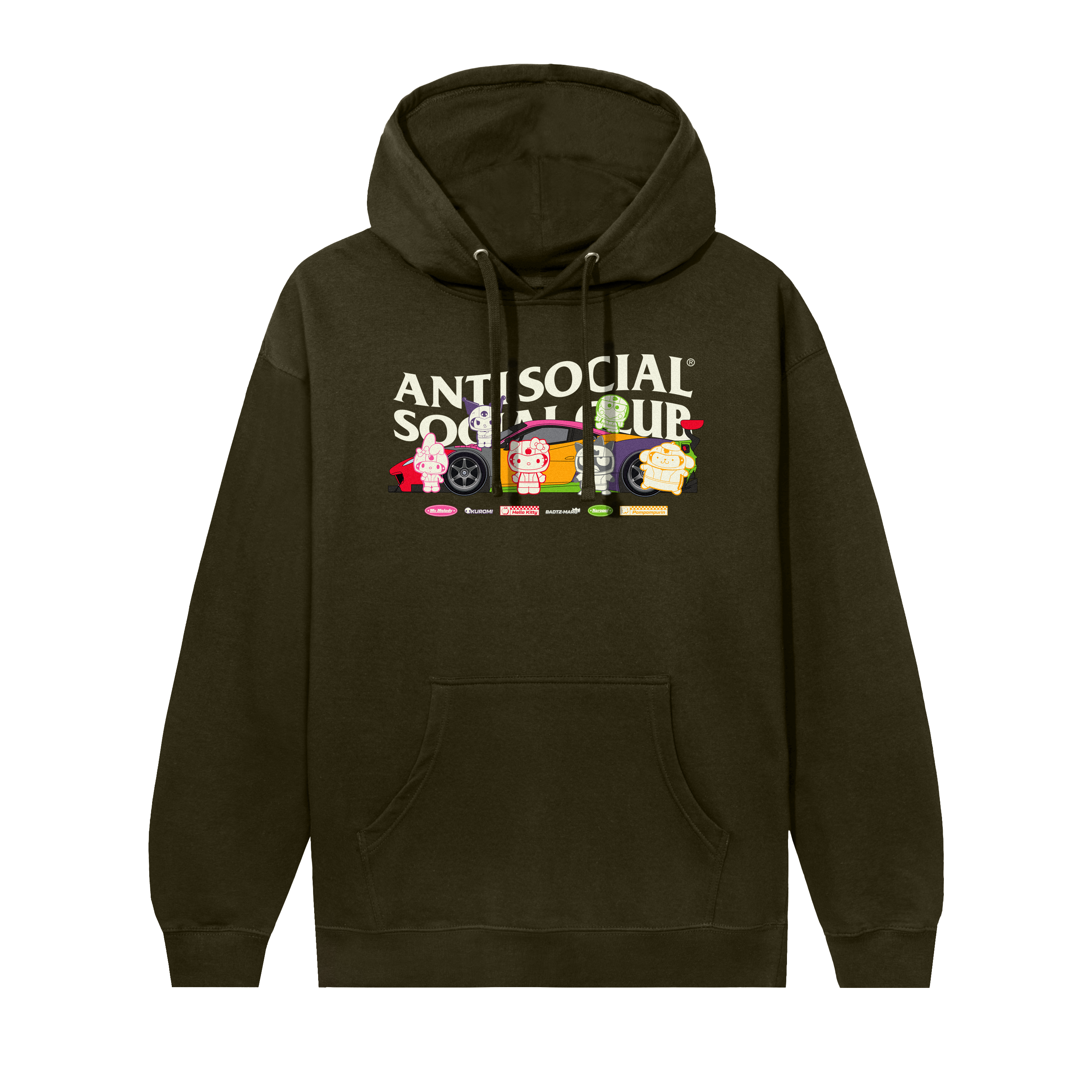 Anti Social Social Club x Hello Kitty and Friends Pit Stop Hoodie (Arm