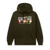 Anti Social Social Club x Hello Kitty and Friends Pit Stop Hoodie (Army) Apparel Anti Social Social Club