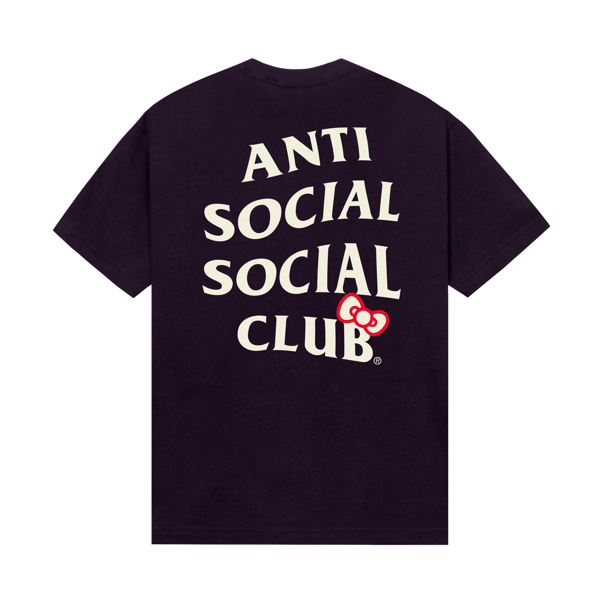 Anti Social Social Club x Hello Kitty and Friends Pit Stop Tee (Eggplant) Apparel Anti Social Social Club