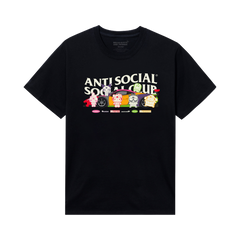 Anti Social Social Club x Hello Kitty and Friends Pit Stop Tee (Black)