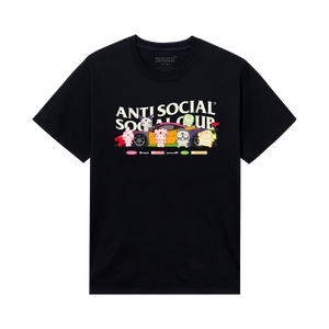 Anti Social Social Club x Hello Kitty and Friends Pit Stop Tee (Black) Apparel Anti Social Social Club