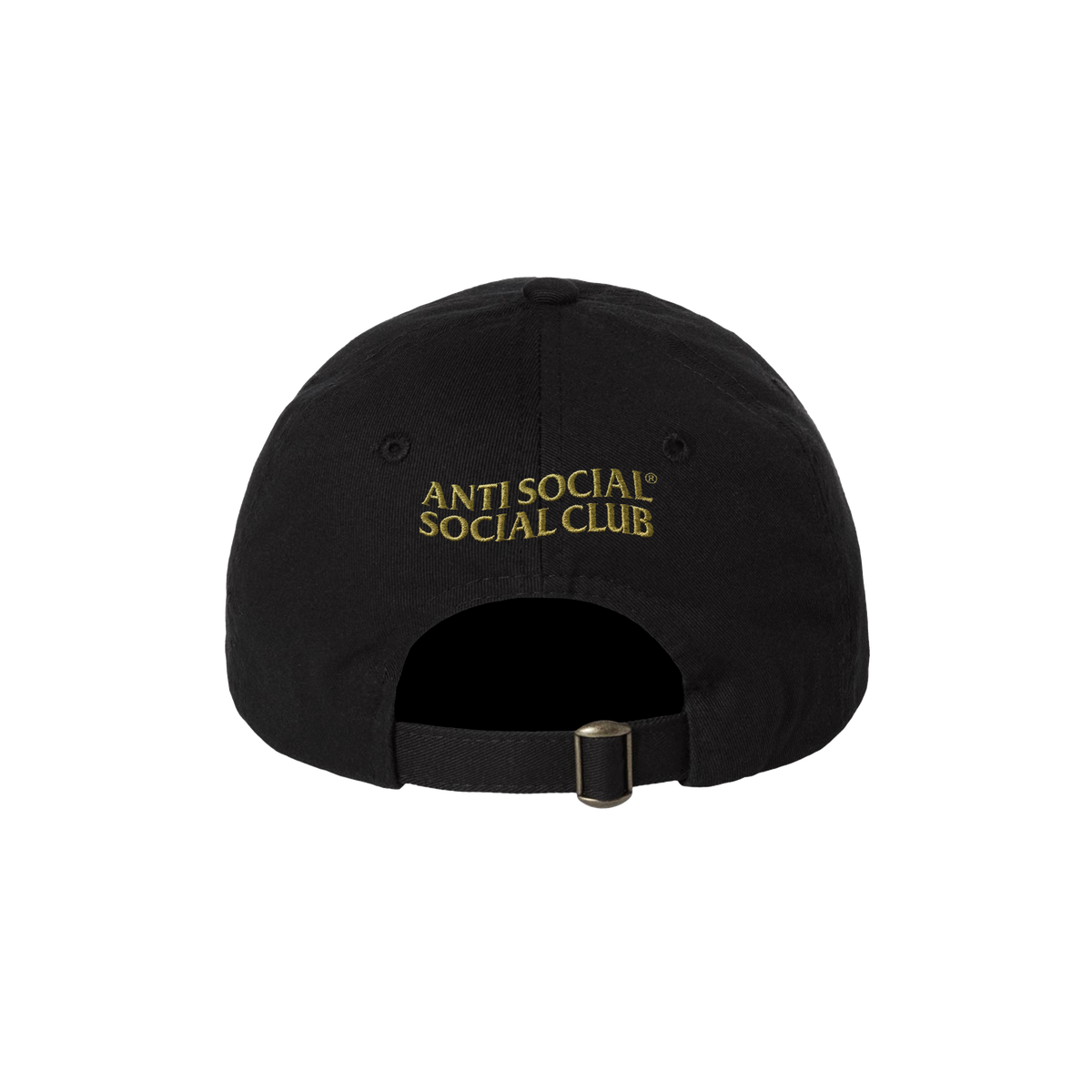 Anti Social Social Club x Hello Kitty World Champ Dad Cap (Black) Accessory Anti Social Social Club