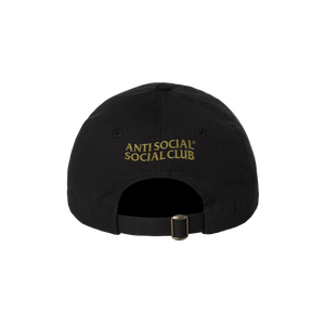 Anti Social Social Club x Hello Kitty World Champ Dad Cap (Black) Accessory Anti Social Social Club