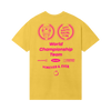 Anti Social Social Club x Hello Kitty World Champ Tee (Lemon Yellow) Apparel Anti Social Social Club