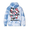 Anti Social Social Club x Hello Kitty Spring Sakura Hoodie (Blue Tie-Dye) Apparel Anti Social Social Club