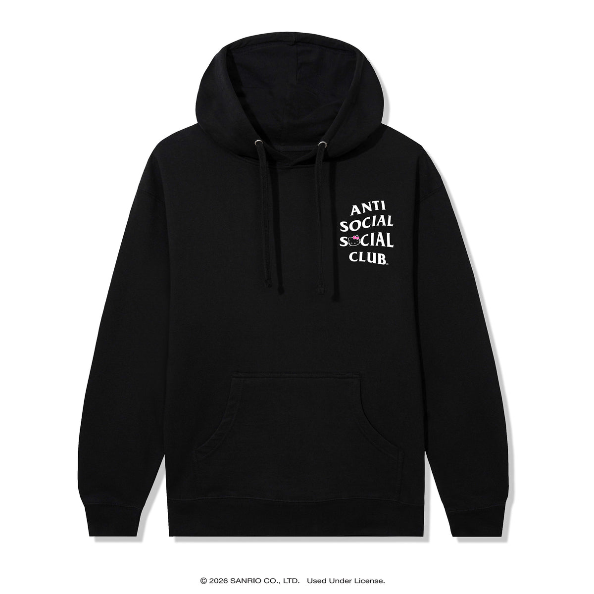 Anti Social Social Club x Hello Kitty ASHKC Hoodie (Black) Apparel Anti Social Social Club