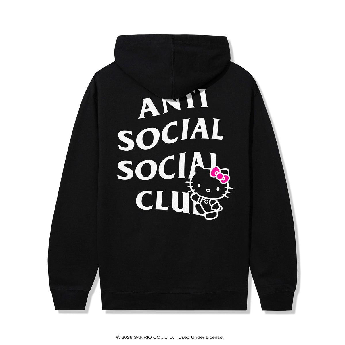Anti Social Social Club x Hello Kitty ASHKC Hoodie (Black) Apparel Anti Social Social Club