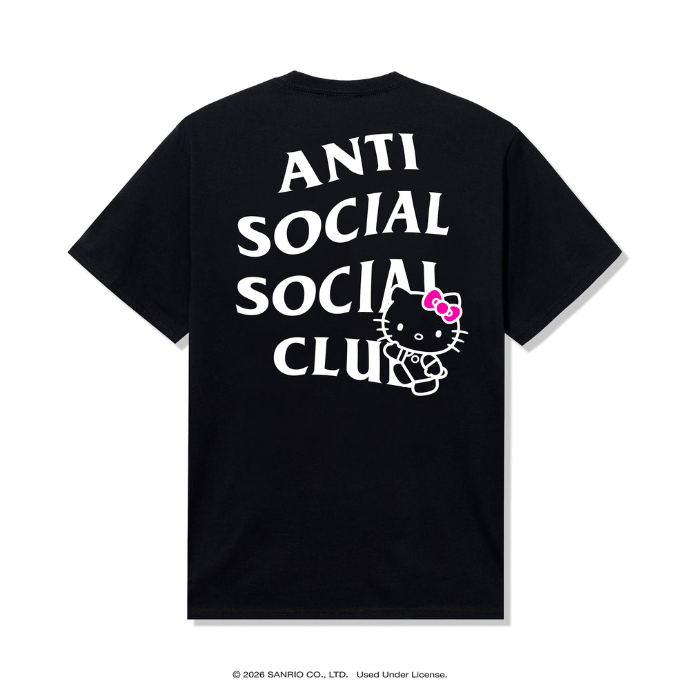 Anti Social Social Club x Hello Kitty ASHKC Tee (Black) Apparel Anti Social Social Club