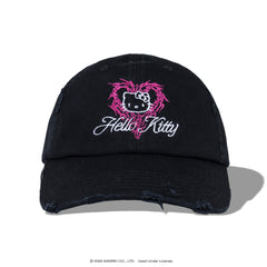 Anti Social Social Club x Hello Kitty Ethereal Dad Cap (Black)
