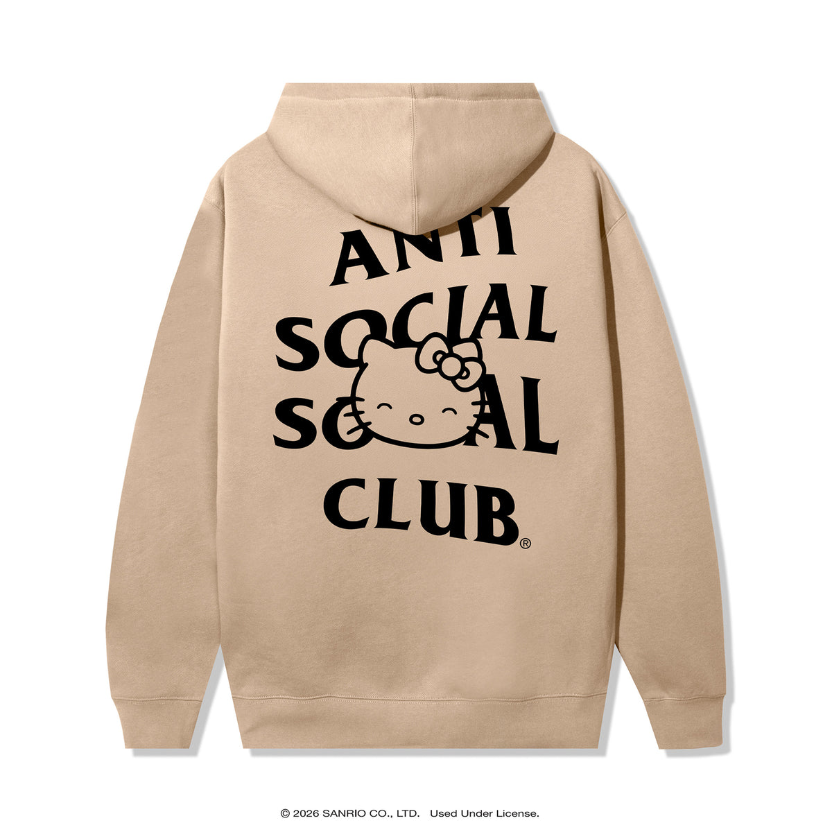 Anti Social Social Club x Hello Kitty Ethereal Zip Hoodie (Sandstone) Apparel Anti Social Social Club