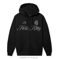 Anti Social Social Club x Hello Kitty Ethereal Zip Hoodie (Black)