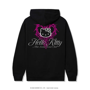 Anti Social Social Club x Hello Kitty Love Hoodie (Black) Apparel Anti Social Social Club