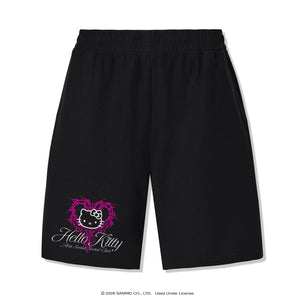 Anti Social Social Club x Hello Kitty Love Shorts (Black) Apparel Anti Social Social Club
