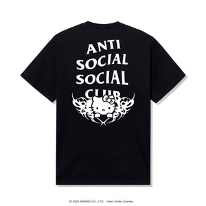 Anti Social Social Club x Hello Kitty Metal Tee (Black) Apparel Anti Social Social Club