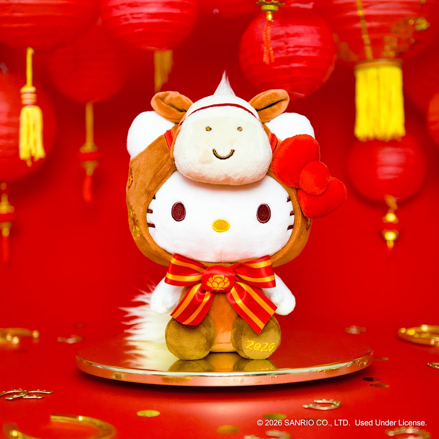 Hello Kitty 8” Year of the Horse 2026 Boxed Plush (Limited Edition)