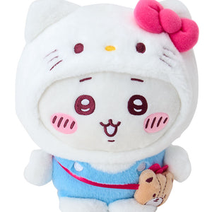 Chiikawa x Sanrio Characters Hello Kitty 7" Plush (Chiikawa) Plush Japan Original