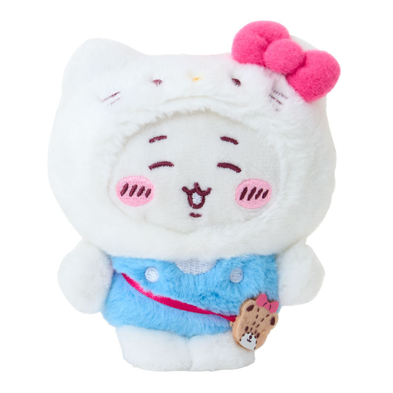 Chiikawa x Sanrio Characters Hello Kitty Plush Mascot Keychain (Chiikawa) Accessory Japan Original