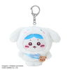 Chiikawa x Sanrio Characters Cinnamoroll Plush Mascot Keychain (Hachiware) Accessory Japan Original