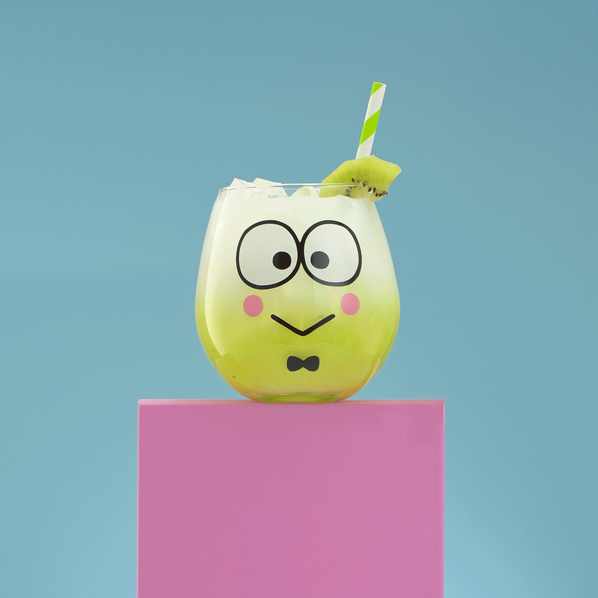 Hello Kitty and Friends Hello Sippy Stemless Glasses (Set of 4) Home Goods JoyJolt