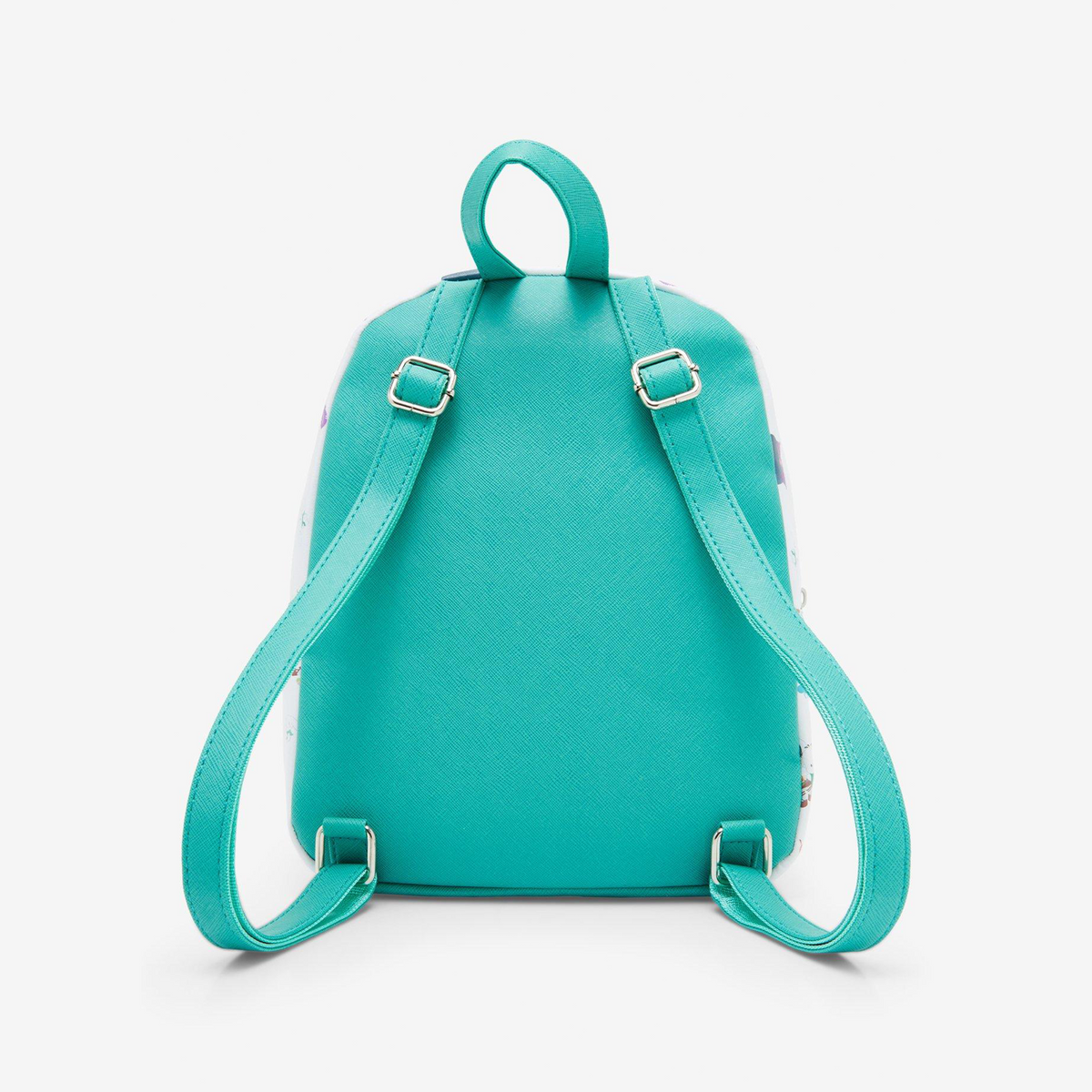 Turquoise mini shop backpack