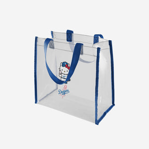 Hello Kitty x Los Angeles Dodgers Clear Tote Bag Bags FOCO