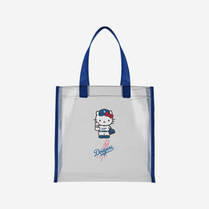 Hello Kitty x Los Angeles Dodgers Clear Tote Bag Bags FOCO
