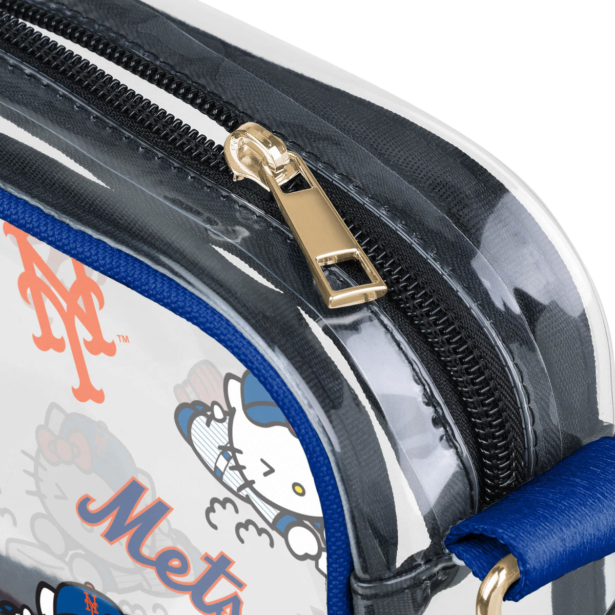 Hello Kitty x New York Mets Clear Crossbody Bag Bags FOCO