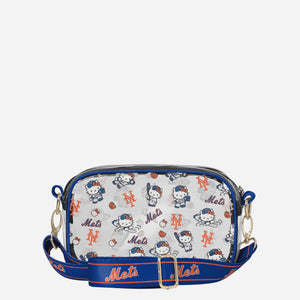 Hello Kitty x New York Mets Clear Crossbody Bag Bags FOCO