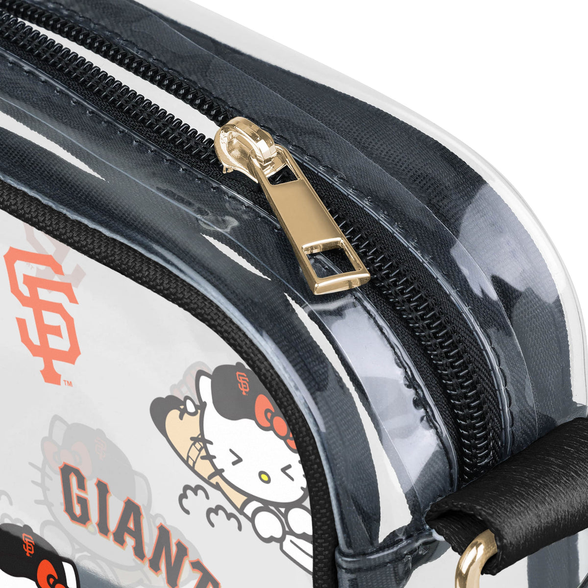 San Francisco Giants Hello Kitty Clear Crossbody Bag