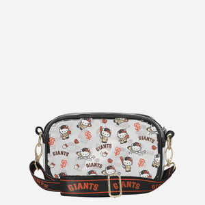 Hello Kitty x San Francisco Giants Clear Crossbody Bag Bags FOCO