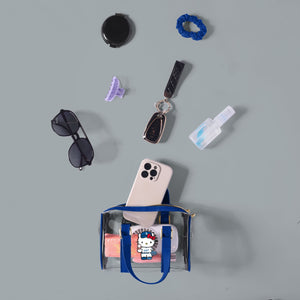 Hello Kitty x Los Angeles Dodgers Clear Barrel Bag Bags FOCO