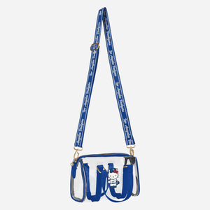 Hello Kitty x Los Angeles Dodgers Clear Barrel Bag Bags FOCO